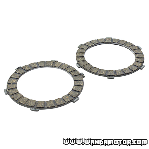 Clutch disc kit Puch 2pcs