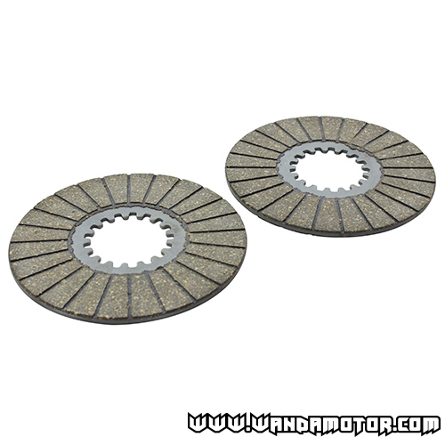 Clutch disc kit Sachs 2pcs