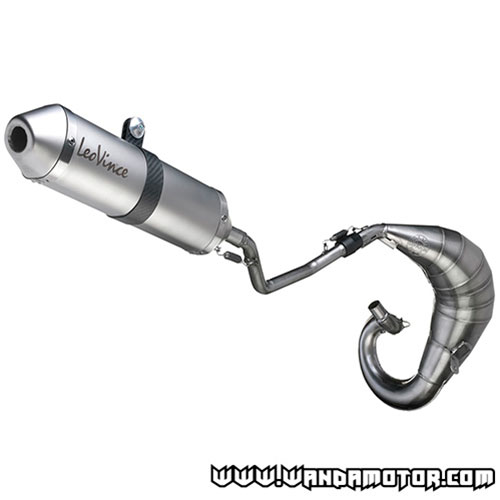 Exhaust pipe Leovince X-Fight Beta RR silver