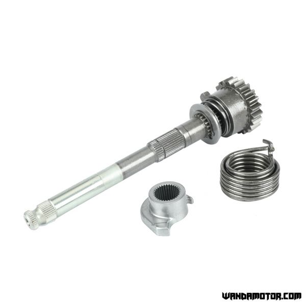 Lifan 125 starter shaft assembly