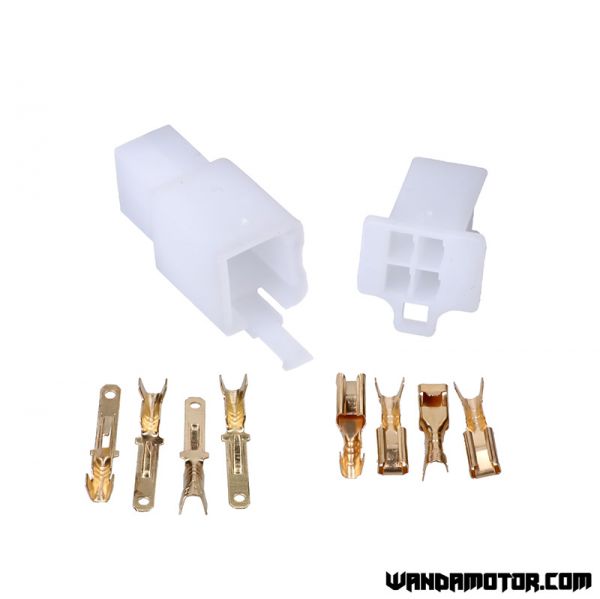Electric connector kit 4-pin 2.3 mm
