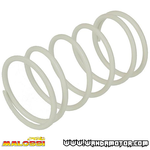 Torque spring Malossi Honda, GY6, Piaggio +5 white