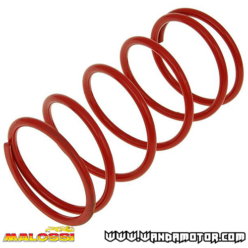 Torque spring Malossi Minarelli +40 red