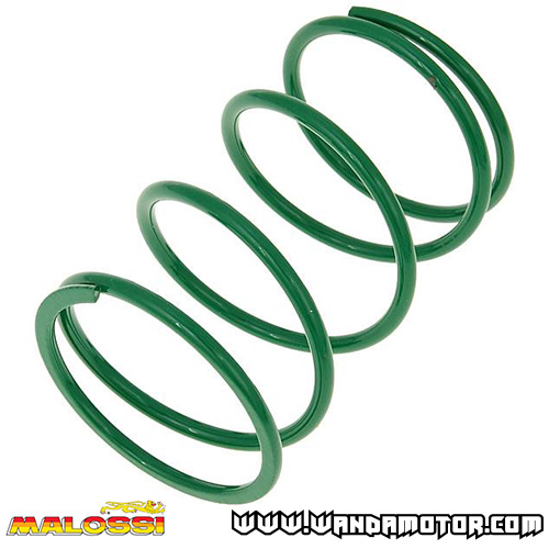 Torque spring Malossi Honda, GY6, Piaggio +60 green