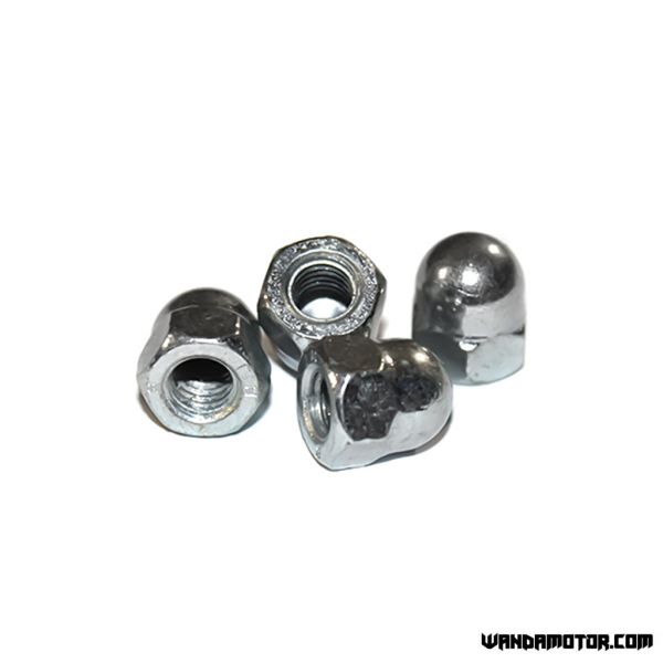 Hat nut galvanized M6 4pcs-1