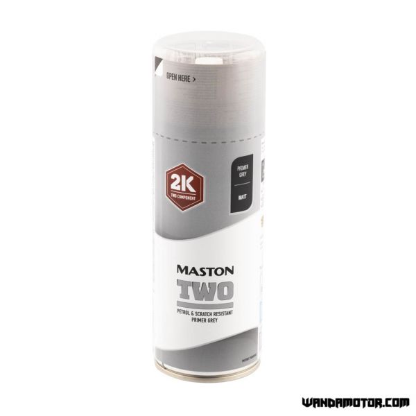 Spray pohjamaali Maston 2K Two harmaa 400 ml-1