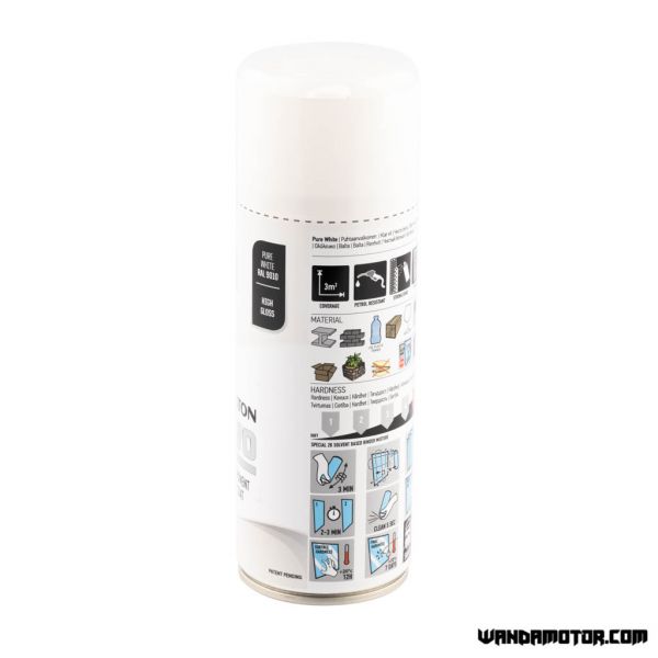 Spray paint Maston 2K Two pure white 400 ml-2