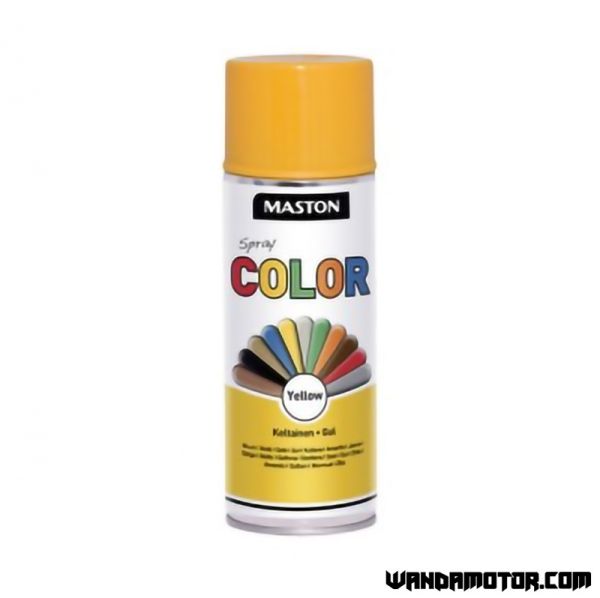 Spraymaali Maston Color keltainen 400 ml-1