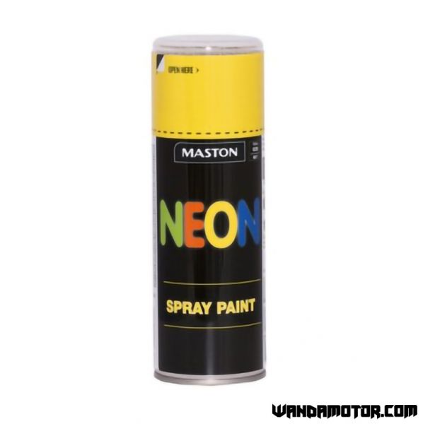 Spraymaali Maston Neon keltainen 400 ml