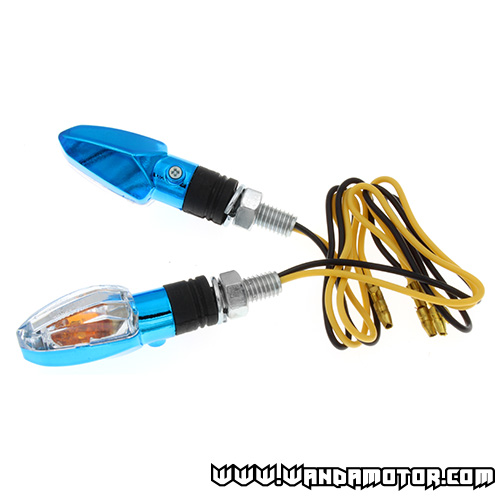 Micro blinker pair blue