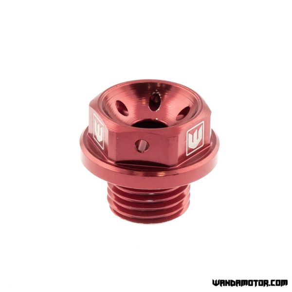 Oil filler cap Minarelli scooters CNC red-2