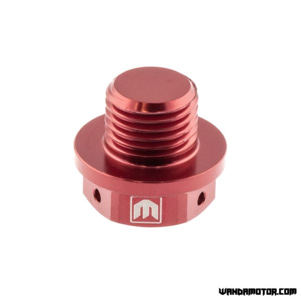Oil filler cap Minarelli scooters CNC red-3