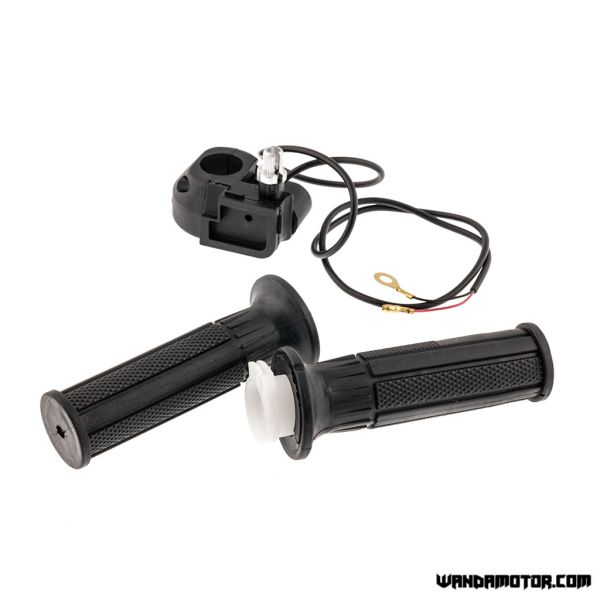 Grips + throttle perch pocket bike