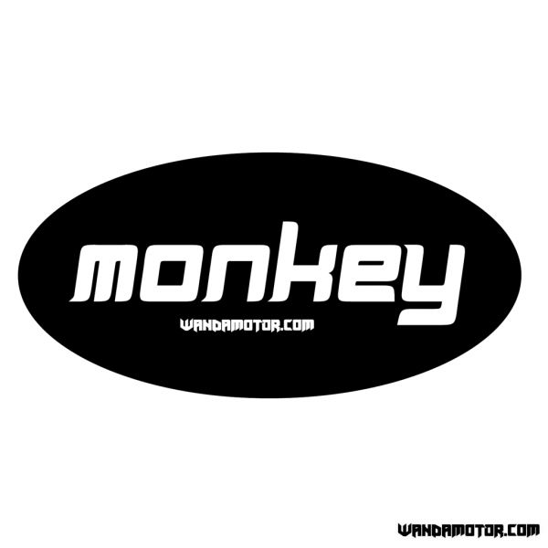 Sivuposken tarra Monkey #01