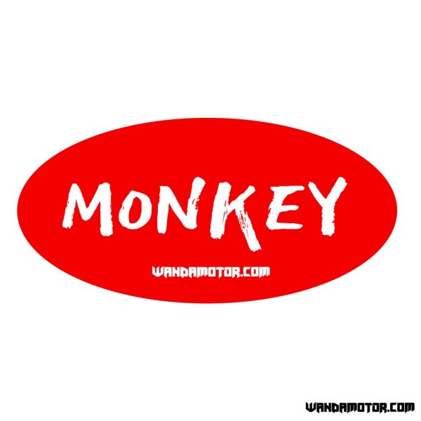 Sivuposken tarra Monkey #11-1