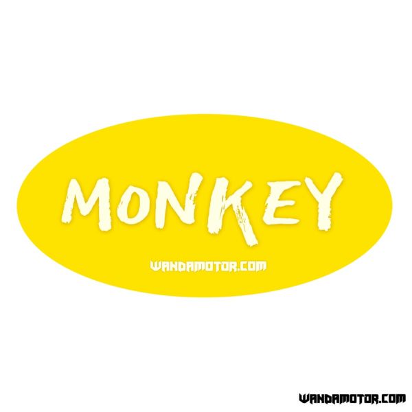 Sivuposken tarra Monkey #14