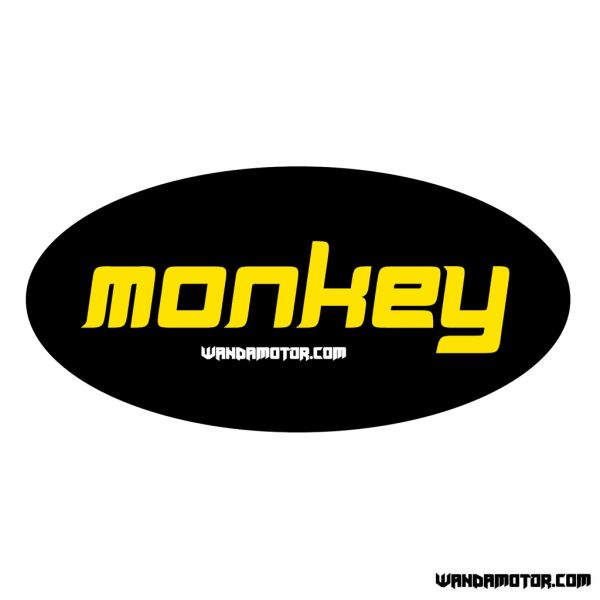 Sivuposken tarra Monkey #02-1