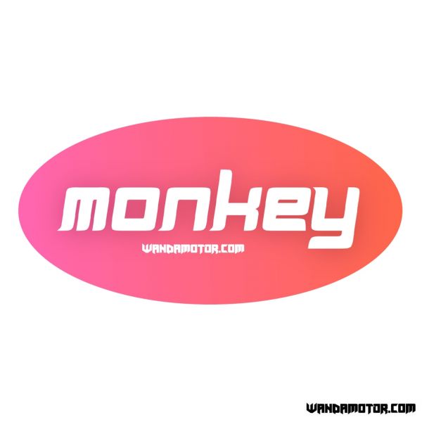 Side cover sticker Monkey #04