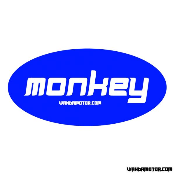 Sivuposken tarra Monkey #06