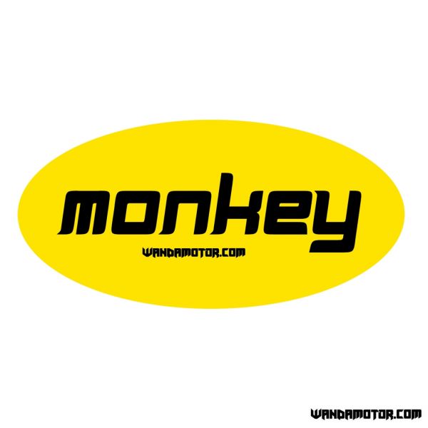 Sivuposken tarra Monkey #07