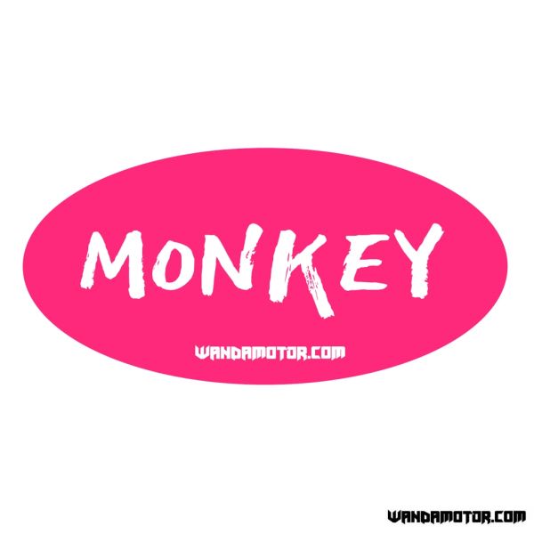 Side cover sticker Monkey #09-1