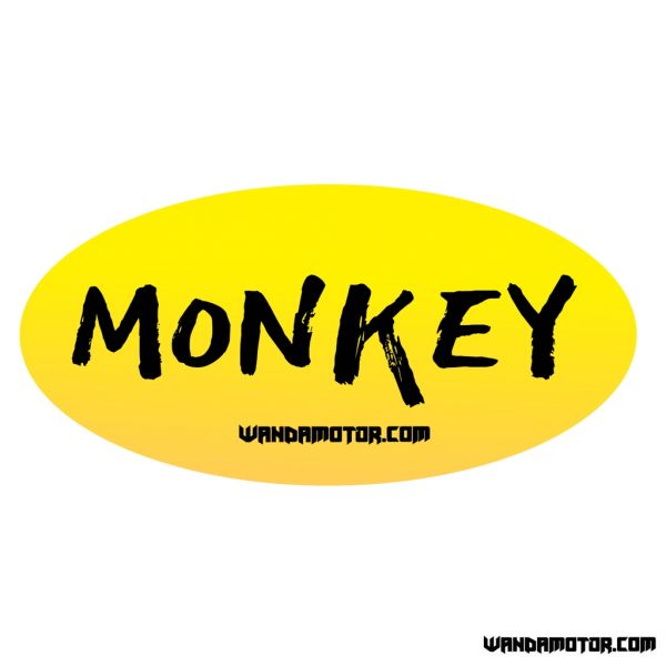 Sivuposken tarra Monkey #10-1