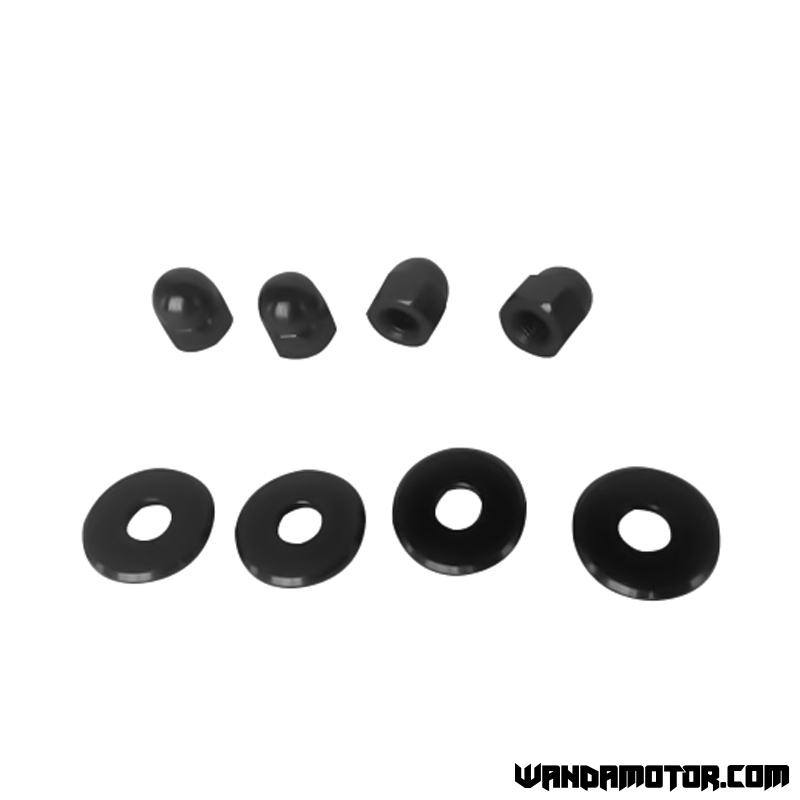 Shock absorber nuts Monkey black