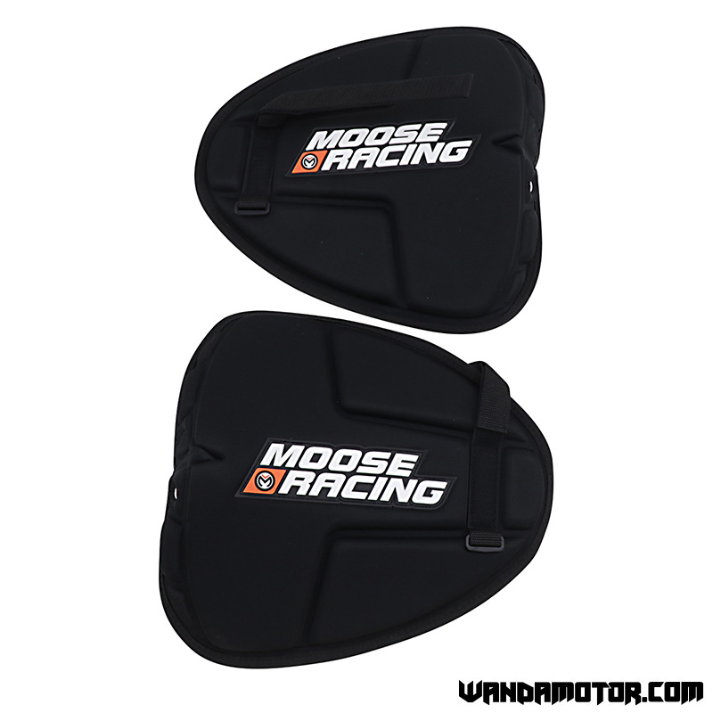 Soft foam handguards Moose Racing black