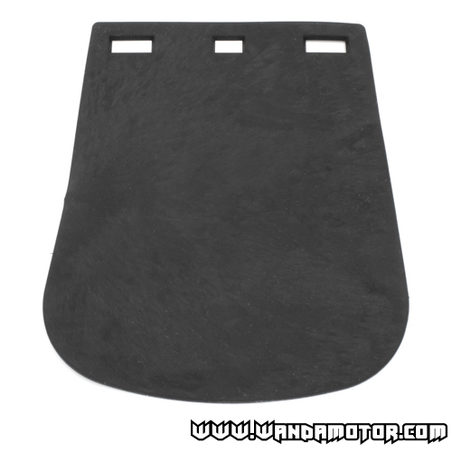 Moped mud flap 142x165 black