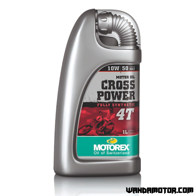 4-tahtiöljy Motorex Cross Power 10W/50 1L