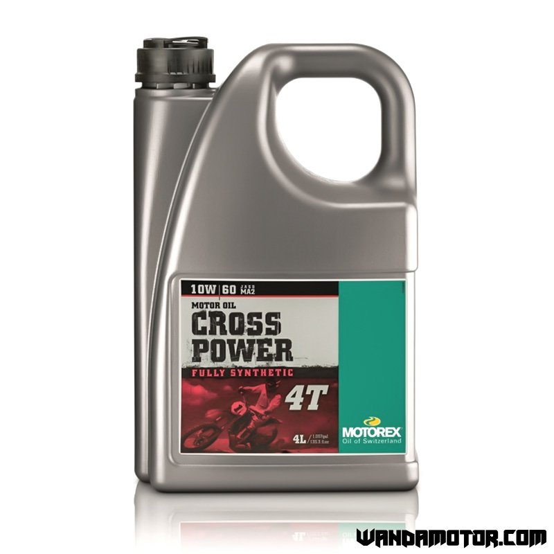 4-stroke oil Motorex Cross Power 10W/60 4L