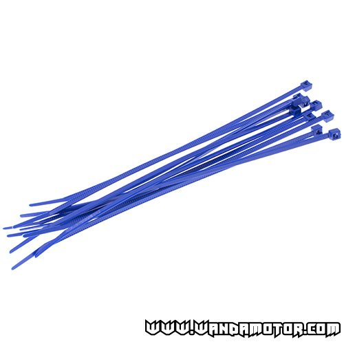 Colored cable tie 200 x 4.8 blue 10pcs
