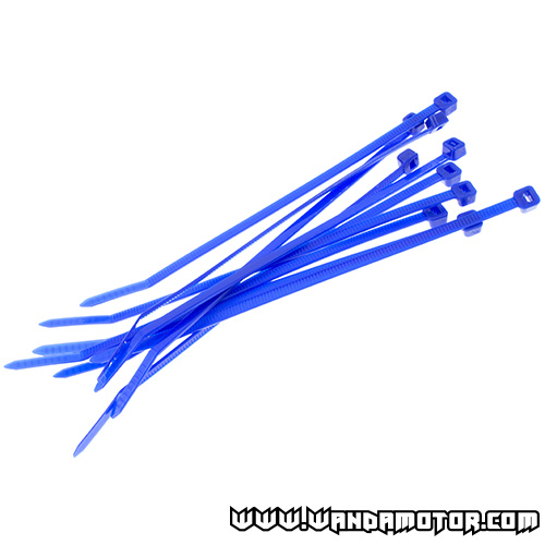 Colored cable tie 140 x 3.6 blue 10pcs