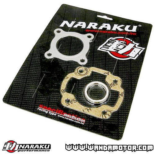 Gasket kit top end Naraku Minarelli horizontal AC 50cc
