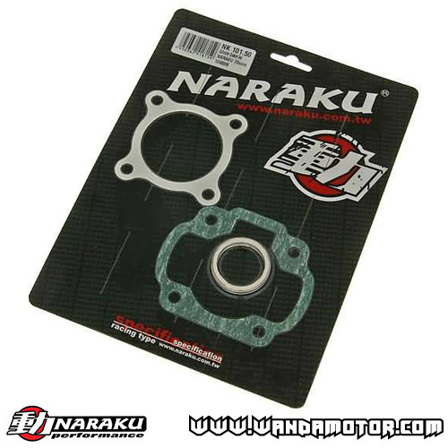 Gasket kit top end Naraku China scooters 2T 70cc