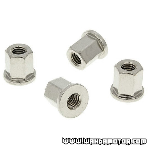 Cylinder head nut kit 4pcs M6