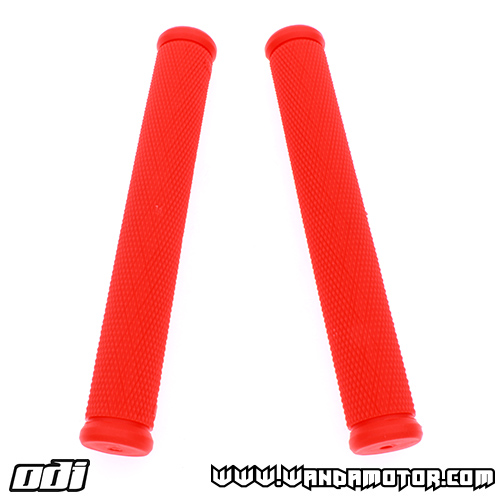 Grips Odi Ruffian Snow fluo red