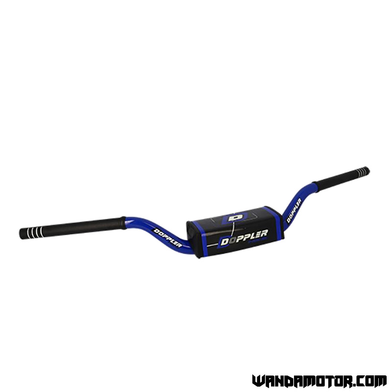 Handlebar Doppler Fatbar Alu matte black/blue