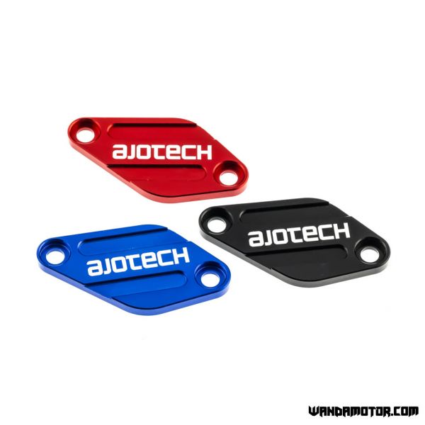 Oil pump cover Ajotech Derbi / AM6 blue-3