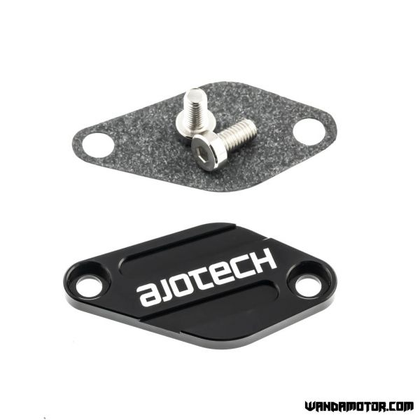 Oil pump cover Ajotech Derbi / AM6 black-2