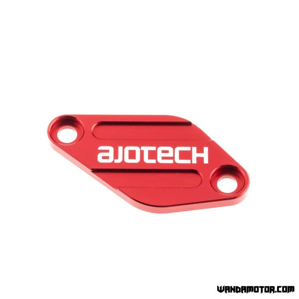 Oil pump cover Ajotech Derbi / AM6 red