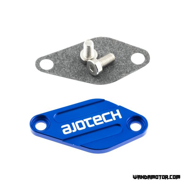 Oil pump cover Ajotech Derbi / AM6 blue-2