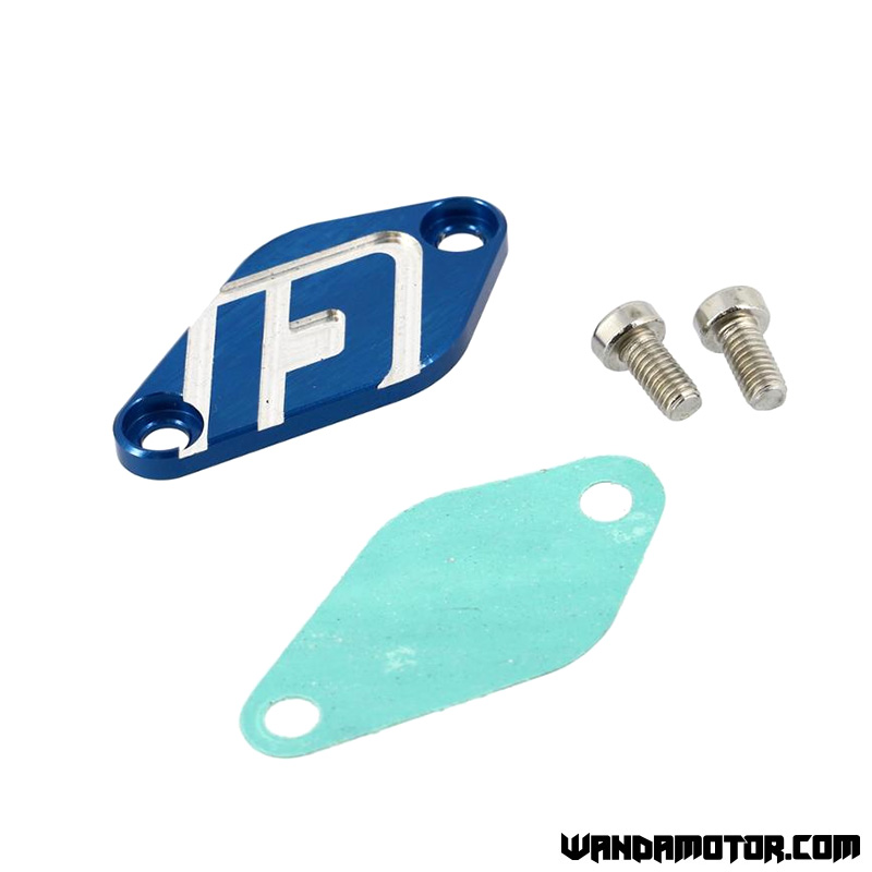 Oil pump cover Doppler Derbi / AM6 blue