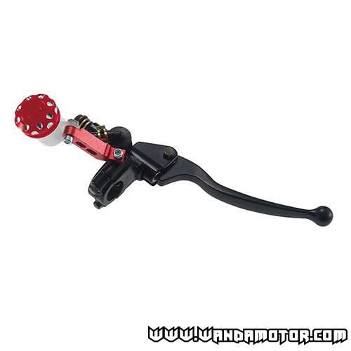 Front brake master cylinder + lever black/red