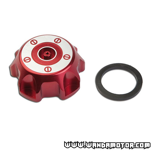 Fuel cap X-Limit, DT 50 red (alloy)