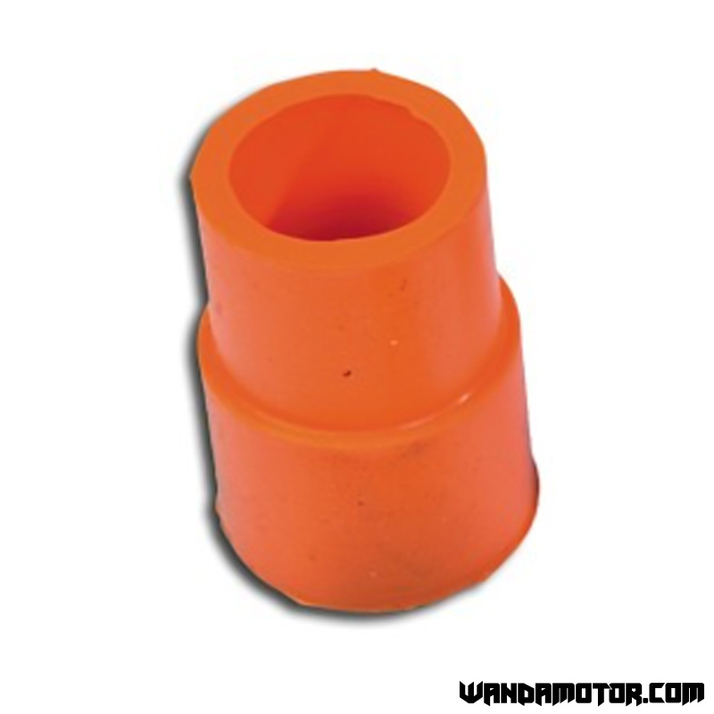 Exhaust pipe rubber orange Ø18-22