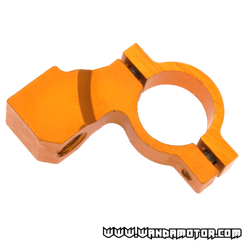 Mirror clamp 22mm orange