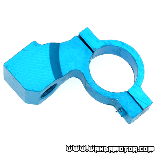 Mirror clamp 22mm blue