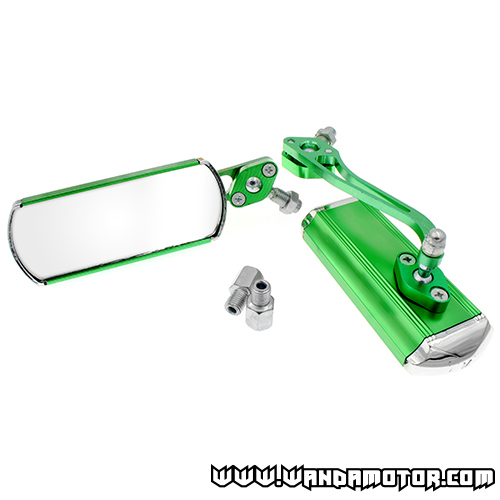 Wanda F1 mirror pair green