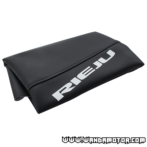 Seat cover Rieju RR black with text